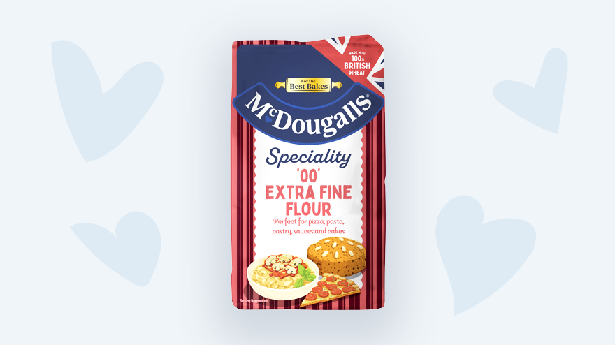 McDougalls 00 Grade Premium Plain Flour 1kg