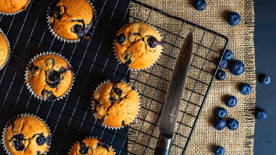 blueberry muffins