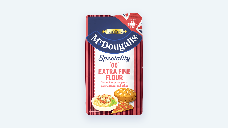 McDougalls 00 Grade Premium Plain Flour 1kg
